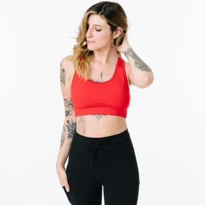 ZYIA Red Bomber Bra RC